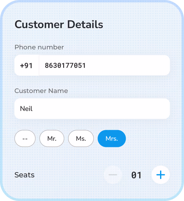 Look up a guest by phone number